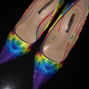 Tie Dye Heels